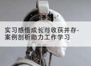 实习感悟成长与收获并存-案例剖析助力工作学习
